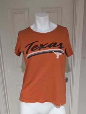 VTG '47 Women’s UT Texas Longhorn Graphic Short Sleeve Tee - Burnt Orange Small